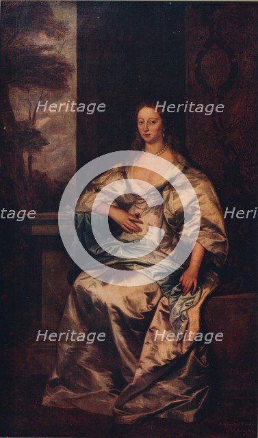 'The Countess of Southampton', 1640-1641, (c1915). Artist: Anthony van Dyck.