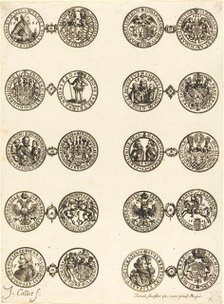 Coins [plate 7]. Creator: Jacques Callot.