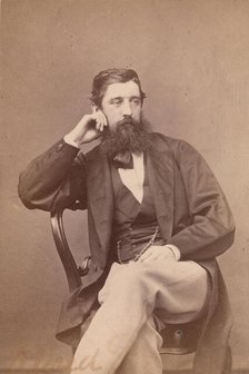 Alfred Pizzey Newton, 1860s. Creator: John & Charles Watkins.