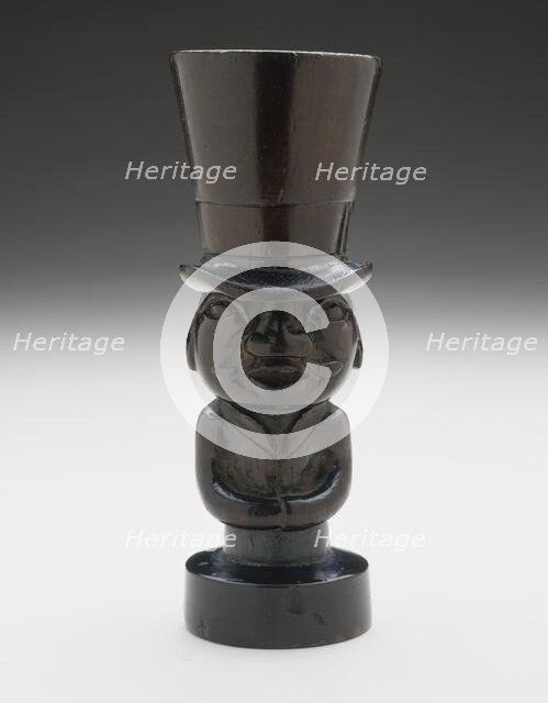 Seal Carved as Circus Impresario, 19th century. Creator: Unknown.