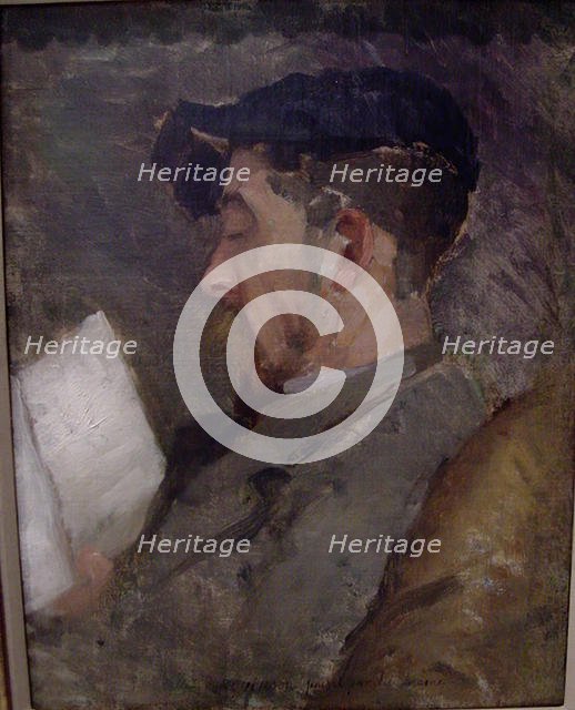 Self-Portrait, ca. 1884-87. Creator: Theodore Robinson.