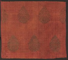 Brocade with Lotus Flowers, 1200s-mid 1300s. Creator: Unknown.