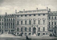 'Garrick Club and Adjoining Buildings', c1860. Artist: Frederick Marrable.