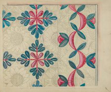 Patchwork Quilt, 1935/1942. Creator: Ella Josephine Sterling.