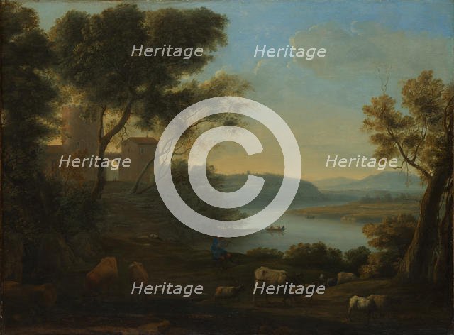 Pastoral Landscape: The Roman Campagna, ca. 1639. Creator: Claude Lorrain.