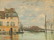 Flood at Port-Marly, 1872. Creator: Alfred Sisley.