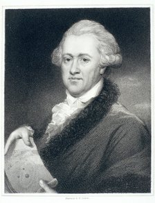 Sir William Herschel, astronomer, 1790s. Artist: John Russell