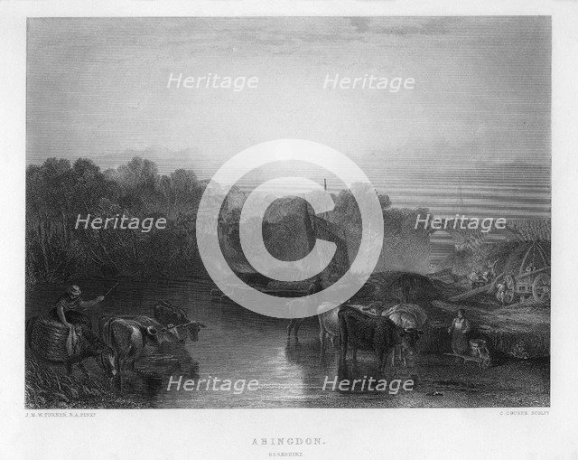 'Abingdon', 19th century.Artist: C Cousen