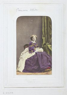 Princess Alice, 1860-69. Creator: Camille Silvy.