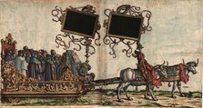 Music Canterey (The Triumphal Procession of the Emperor Maximilian I), 1517-1518. Creator: Burgkmair, Hans, the Elder (1473-1531).