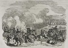 Battle of Trouillas, (September 22, 1793), War of Roussillon, (1793-1795), 1851.  Creator: Unknown.