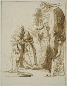 Rebekah's departure. Creator: Rembrandt Harmensz van Rijn.