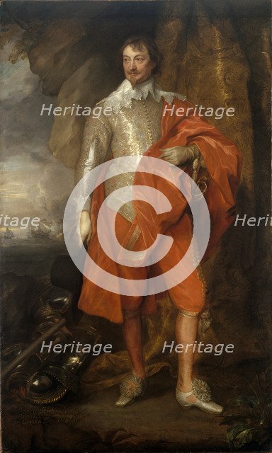 Portrait of Robert Rich, 2nd Earl of Warwick (1587-1658), Between 1632 and 1641. Artist: Dyck, Sir Anthony van (1599-1641)