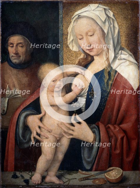 'The Holy Family', between 1464 and 1540.  Artist: Joos van Cleve