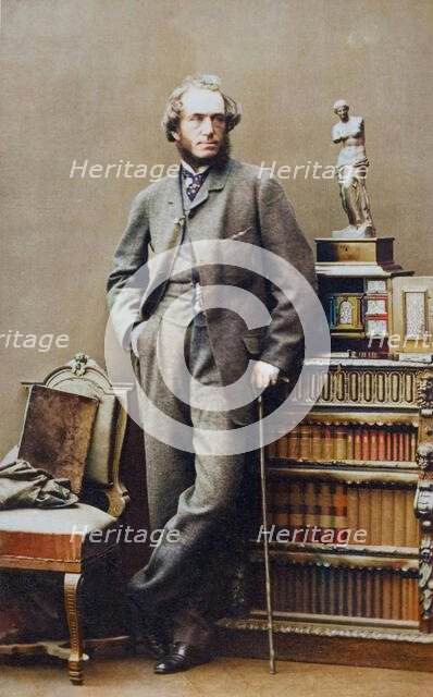 [John Leech], 1860s. Creator: Camille Silvy.