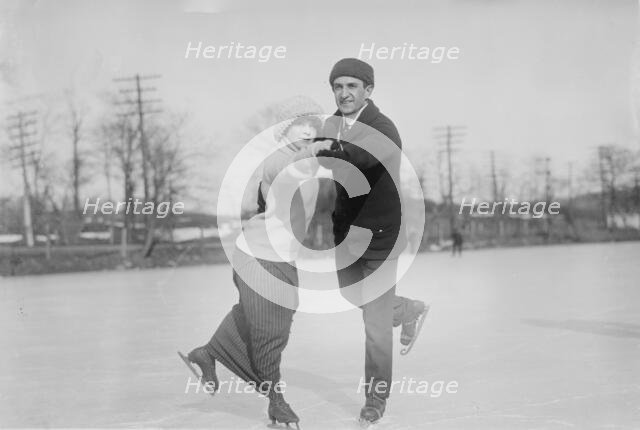 Ice Tango - Mae Hollander and Louis Borod, between c1910 and c1915. Creator: Bain News Service.