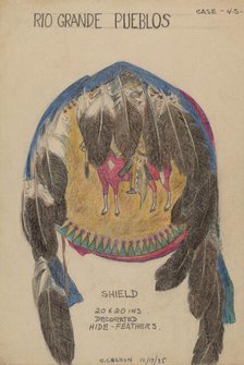 Shield, 1935. Creator: Charles Charon.