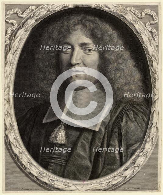 Portrait of Louis Boucherat (1616-1699), Chancellor of France, 1677. Creator: Nanteuil, Robert (1623-1678).