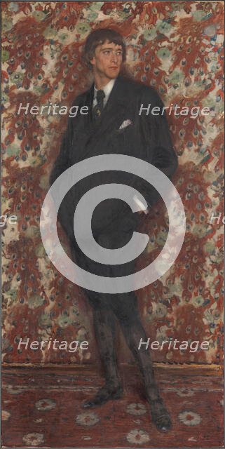 Portrait of Benvenuto Disertori, 1912. Creator: Rizzi, Antonio (1869-1940).