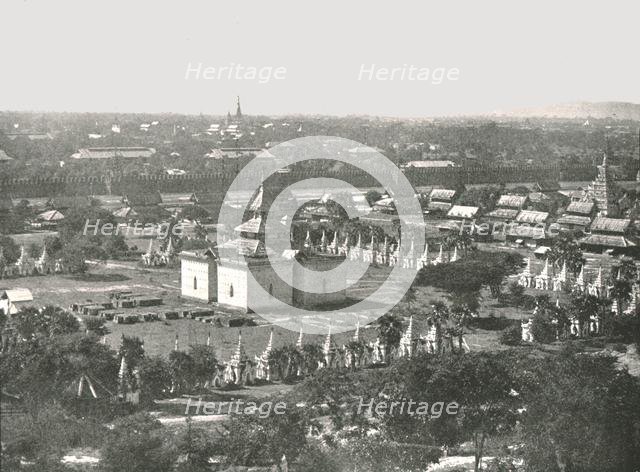 'The Four Hundred and Fifty Temples', Mandalay, Burma, 1895.  Creator: Unknown.