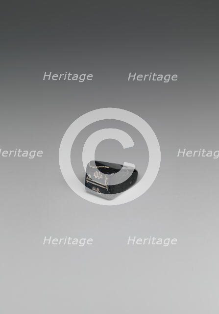 Inscribed Seal, Iran, 10th-11th century. Creator: Unknown.