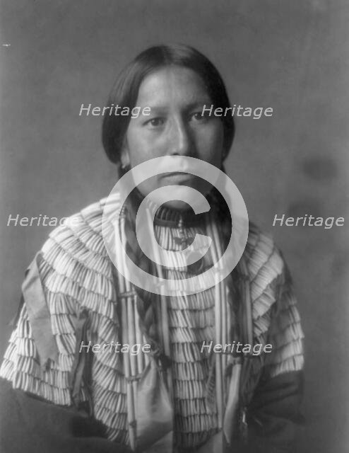 Daughter of American Horse, 1908, c1908. Creator: Edward Sheriff Curtis.