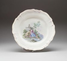 Plate, Buen Retiro, c. 1765. Creator: Buen Retiro Porcelain Factory.