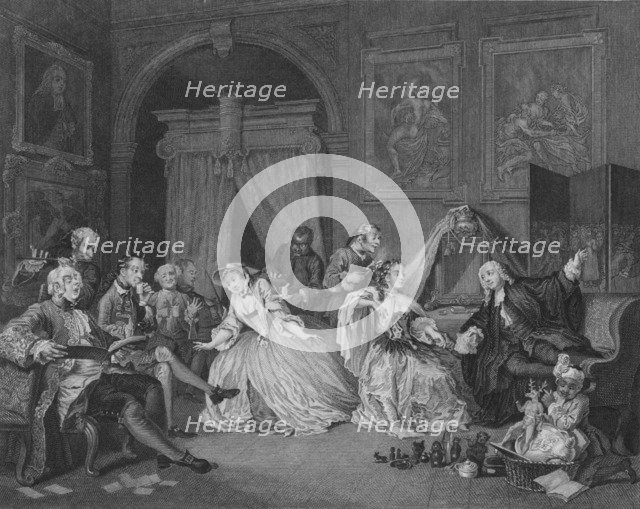 'Marriage A La Mode - Toilette Scene', c19th century. Artist: Armstrong.