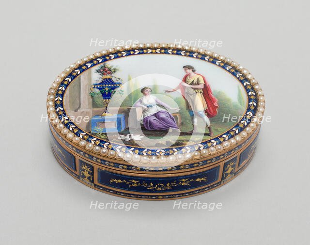 Snuff Box, Switzerland, Late 18th century. Creator: Unknown.