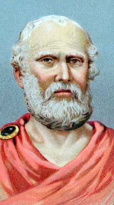 Plato (c428-c348 BC), Ancient Greek philosopher. Artist: Unknown