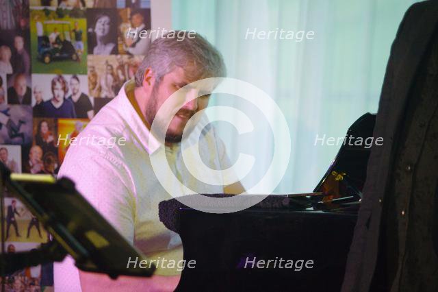 Matt Ratcliffe, Watermill Jazz Club, Dorking, Surrey, 25 June 2019. Creator: Brian O'Connor.