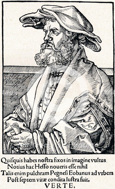 'Eobanus Hesse', 1527 (1906). Artist: Albrecht Durer.