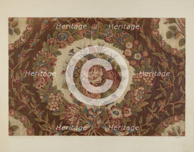 Printed Textile, c. 1941. Creator: Ernest Capaldo.