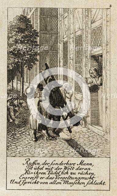 Illustration of 'Various Subjects', 1779. Creator: Daniel Nikolaus Chodowiecki.