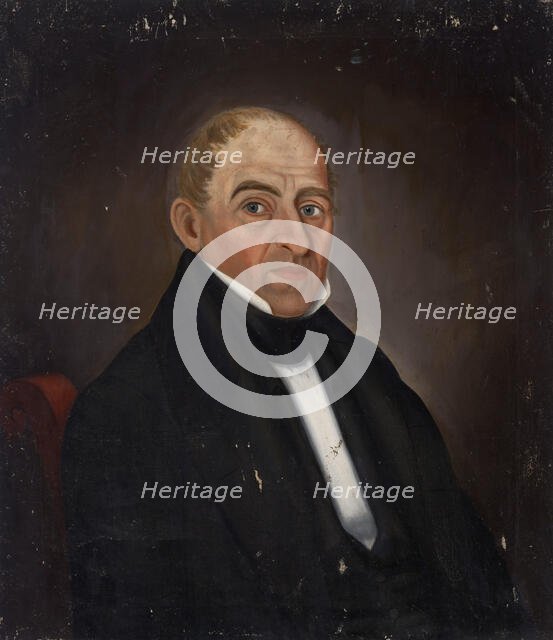 Portrait of Samuel Moore, about 1840. Creator: William Unthank.