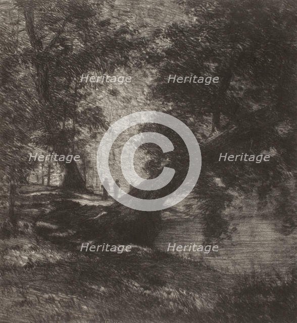 The Picnic, about 1924. Creator: Bolton Coit Brown.