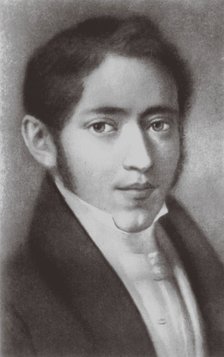 Nikolay Platonovich Ogarev (1813-1877), 1830. Artist: Anonymous  