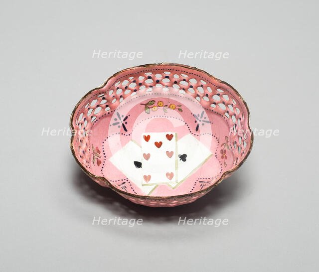 Counter Tray, South Staffordshire, c. 1790. Creator: Staffordshire Potteries.