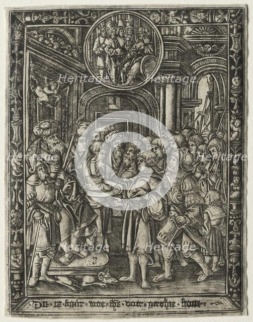 The Old King on His Throne, c. 1520. Creator: Unknown.