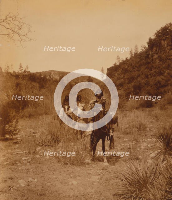 Apache land, c1903. Creator: Edward Sheriff Curtis.