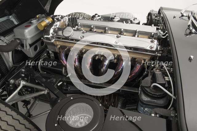 1966 Jaguar E type Series 1 fixed head coupe. Creator: Unknown.