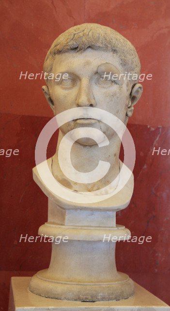 Head of Augustus, first half of 1st century. Artist: Unknown
