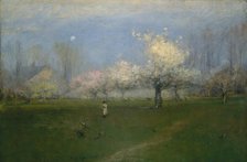 Spring Blossoms, Montclair, New Jersey, ca. 1891. Creator: George Inness.
