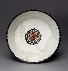 Bowl with Rosette, present-day Uzbekistan, 10th century. Creator: Unknown.