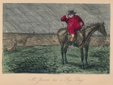 'Mr. Jorrocks has a Bye Day', 1854. Artist: John Leech.