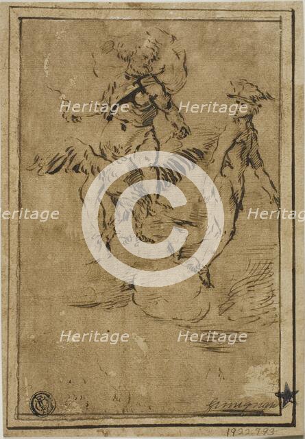 Jupiter and Mercury in the Clouds, n.d. Creator: Giacinto Gimignani.