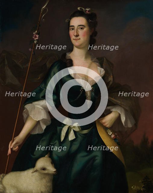 Mary Sylvester, 1754. Creator: Joseph Blackburn.