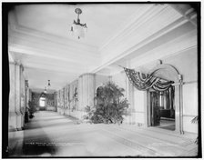 Randolph Street corridor, second floor, Wayne County Building, Detroit, c1902. Creator: Unknown.