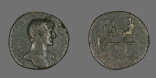 Coin Portraying Emperor Hadrian, 118. Creator: Unknown.