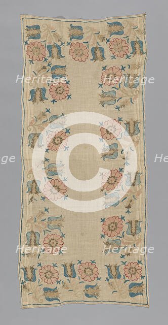 Cover (Possibly for a Tray), Turkey, 18th century. Creator: Unknown.